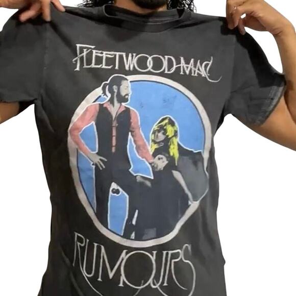 Fleetwood Mac Rumors Tee Crewneck Short Sleeve T-Shirt Tee, Size S, New with Tag - Picture 2 of 3